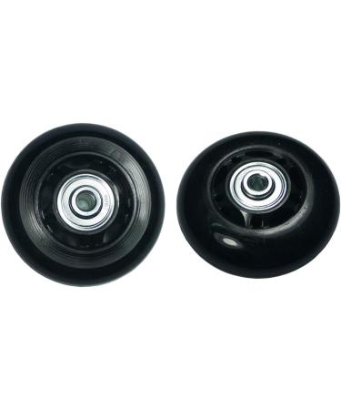 YongXuan 64mm Mute Inline Skate Replacement Wheels Kit for Luggage Suitcase - Wear-Resistant Outdoor Wheels - Buy Online on GoSupps.com