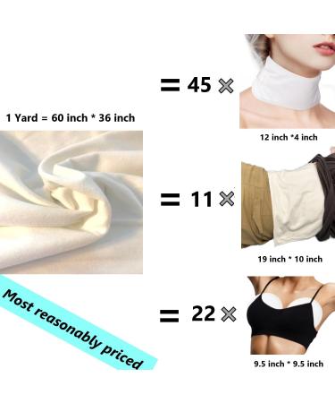 1 Yard Organic Cotton Flannel Cloth - Unbleached Reusable Castor Oil Pack Wrap for Liver Detox & Pain Relief - Buy Online on GoSupps.com