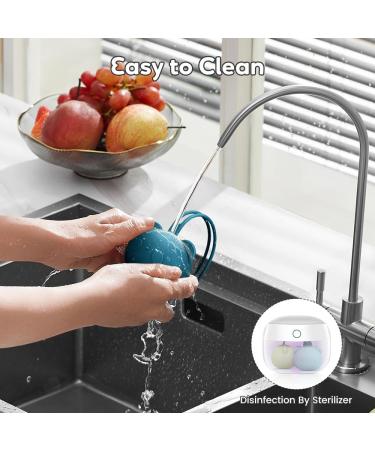 Airfish Silicone Pacifier Box | BPA-Free Baby Bear Pacifier Bag for Travel | Navy Blue Pacifier Holder | Safe Storage for Girls - Buy Online on GoSupps.com