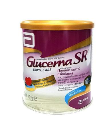 (2 packs) New Glucerna SR : Vanilla Flavor Complete And Balanced Meal Replacement And/Or Snack 400g