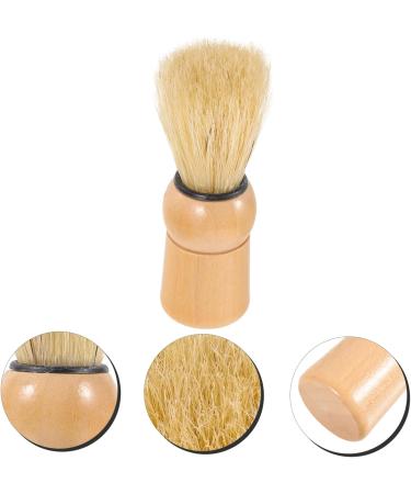 Gleavi Razor Brush for Men | Multi-Purpose Mustache & Shaving Brush | Premium Wooden H101 Brush for Salon-Quality Shaving Foam - Buy Online on GoSupps.com