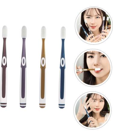 CLISPEED 4Pcs Nano Toothbrush Set for Toddlers - Charcoal Replacement Heads & Silica Gel Handy Tool for Kids | International Shipping Available - Buy Online on GoSupps.com