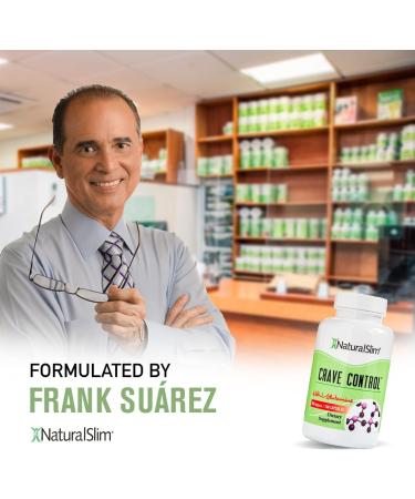 NaturalSlim Crave Control - Stop Sugar Cravings, Boost Energy & Metabolism - 180 Capsules - Buy Online on GoSupps.com