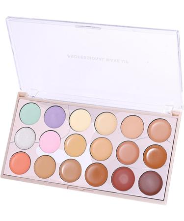  Poupangke Color corrector palette concealer palette correction | 18-color face concealer cream Seal waterproof makeup beauty palette for friends - Buy Online on GoSupps.com