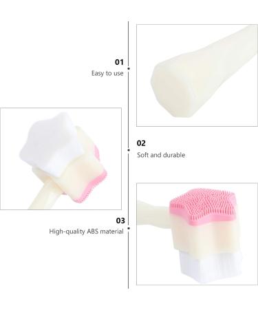 Beaupretty Exfoliating Facial Cleansing Brush | 2 in 1 Silicone Face Wash & Gentle Facial Cleanser Tool - Buy Online for Global Shipping - Buy Online on GoSupps.com