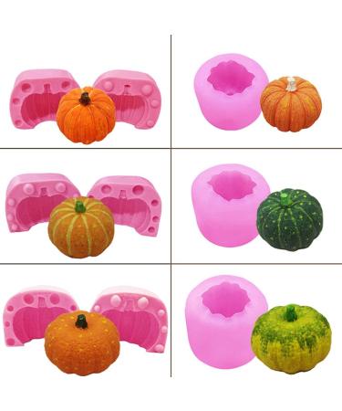 Silicone Material Pumpkin Shape Mold for Chocolates Candy Cakes Jelly Handmade Soap Baking Moulds 3 Sizes Choose Silicone Chocolate Molds Round Medium Split - Buy Online on GoSupps.com