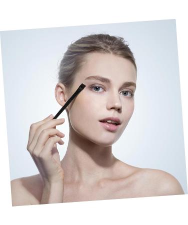 WOONEKY 3pcs Eyeliner Brush Eyebrow Brush Realistic Eyebrow Brush Eye Liner Brush Female Black - Buy Online on GoSupps.com
