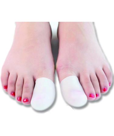 4 Gel Toe Caps Set for Big Toe | Blister & Callus Protection | Premium Toe Pads & Separators - Buy Online on GoSupps.com