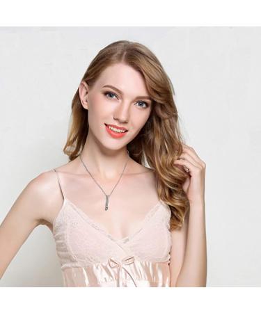 Breathing Necklace for Women Anxiety Relief Necklace Stainless Steel Mindful Breathe Necklace Breathe Easy Necklace for Meditation Silent Axiety Whistle Necklace for Calming Down Silver - Buy Online on GoSupps.com