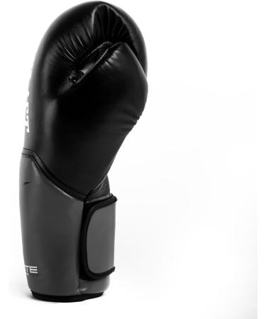 Buy Everlast Unisex Adult Boxing Gloves Pro Style Elite 12oz - Black/Grey | International Shipping Available - Buy Online on GoSupps.com