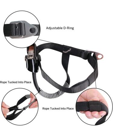 NewDoar Foot Ascender Riser - Left Black | Rock Climbing Mountaineering Equipment - Buy Online on GoSupps.com