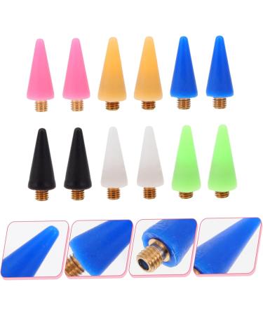 Beavorty 24pcs Nail Art Tool Replacement Wax Tips for Dotting Pen Multi-Color Easy to Install Nail Rhinestones Picker for Decoration - Buy Online on GoSupps.com