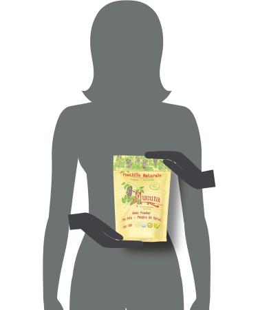 Foothills Naturals Mucuna Powder Organic - 1 lb (454g) Velvet Bean Pure 600+ Servings - Buy Online on GoSupps.com