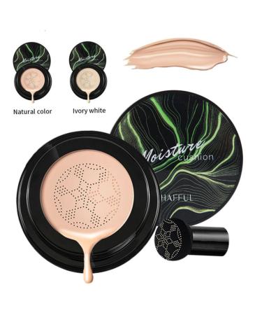 Air Cushion BB Cream - Mushroom Head Puff Brightening Makeup - Ivory White - International Shipping Available - Buy Online on GoSupps.com