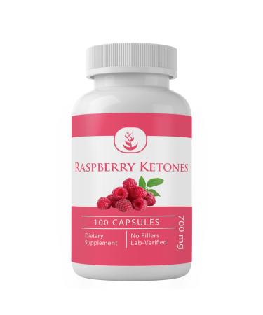 PURE ORIGINAL INGREDIENTS Raspberry Ketones (100 Capsules) Always Pure, No Additives Or Fillers, Lab Verified