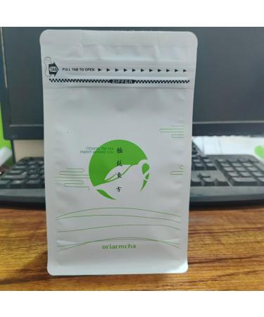 oriarmcha Qingdao Laoshan Green Tea Loose Leaf - Chinese Cloud and Mist Tea Leaves - 100g Ziplock Resealable Bag Laoshan Green Tea 100g - Buy Online on GoSupps.com