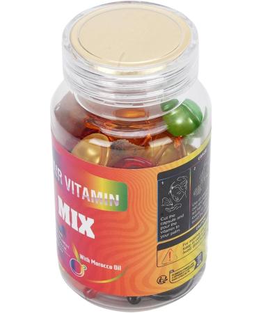 GEERYZHE Hair Repair Capsules Soften Coarse Strands Moisturize and Nourish for Vibrant Hair with Safe Ingredients 30 Capsules Ideal for Color Preservation and AntiDamage Protection - Buy Online on GoSupps.com