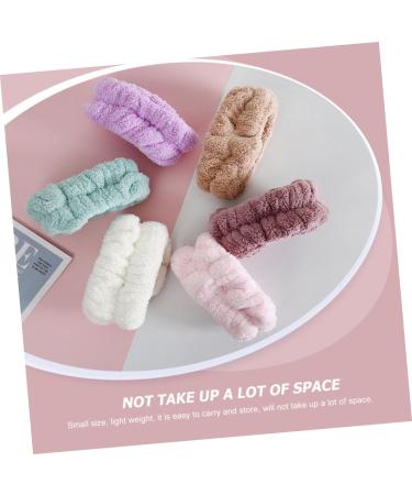 Healeved 8 Pairs Wristband Elastic Wrist Band Cleaning Beauty Headbands Facial Makeup Headband Face Towel Skincare Wrist Washband Towel Headband Wrist Wash Band Sweatband Spa Miss Plush - Buy Online on GoSupps.com