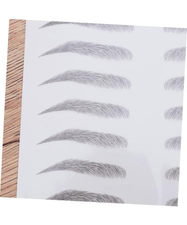 FRCOLOR 2pcs 3d Eyebrow Stickers Waterproof Suit Makeup Stickers Eyebrow Tools Makeup Tools Man - Buy Online on GoSupps.com