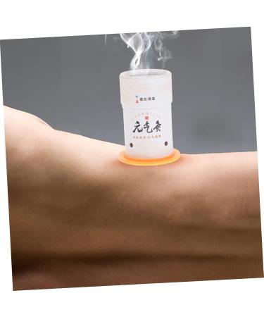 Frcolor 2st Moxibustion Box - MOXA Shuffles Personal Care Massager 8.5x5.3cm White International Shipping Available - Buy Online on GoSupps.com