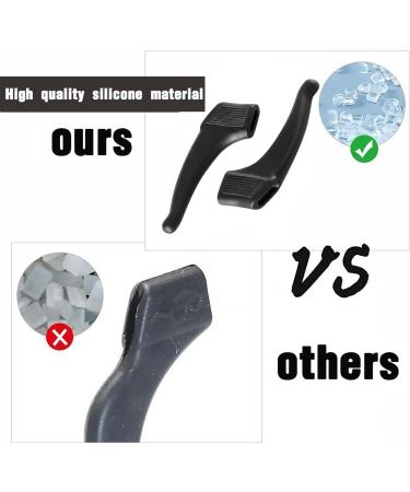 ZKSXOA Silicone Anti-Slip Glasses Pads - 15 Pairs of Comfort Holders & Ear Pads for Secure Fit - Buy Online on GoSupps.com