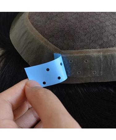 Spactz 36 Piece Wig Tape Strips Waterproof Double-Sided Wig Tape As Shown for Lace Wig Blue Adhesive Tape for Wigs Hair Extension Toupees - Buy Online on GoSupps.com