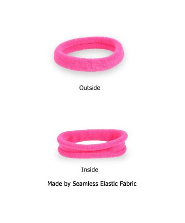 Seamless Hair Band Small Hair Ties - No Wrinkle Damage Ponytail Holders (4cm 10 Mixed Colors Set) - Perfect for Babies - Buy Online on GoSupps.com