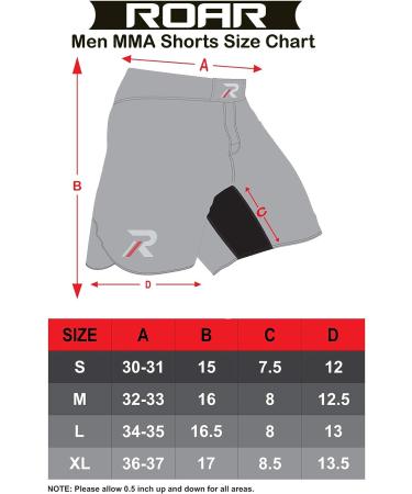 ROAR MMA Fight Shorts - Large Yellow/Black | Grappling, Muay Thai, BJJ Training - Buy Online on GoSupps.com