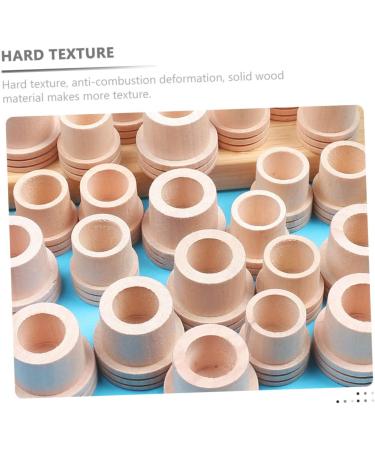 Buy Solustre 40 StK MOXA Fire Extinguisher & Moxa Accessories - Wooden & Stainless Steel Massage Devices for Ultimate Fire Protection - Buy Online on GoSupps.com