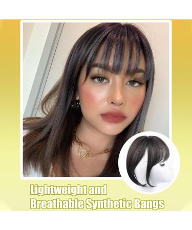 Clip-In Synthetic Bangs for a Natural Look - Pony Hair Fringe Parts (4# Black) - Buy Online on GoSupps.com