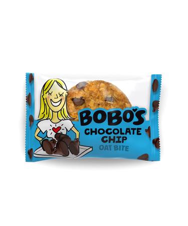 Bobo's Oat Bites (Original with Chocolate Chips, 30 Pack Box of 1.3 oz Bites) Gluten Free Whole Grain Rolled Oat Snack- Great Tasting Vegan On-The-Go Snack, Made in the USA