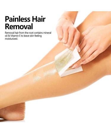 Waxing Strips 40 Count - Body Hair Removal for Women & Men - Underarms, Arms, Legs - Instant Results - Pack of 1 - Buy Online on GoSupps.com