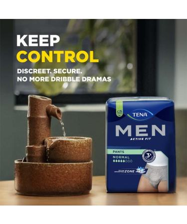 Tena Men Active Fit Normal Pants - Small/Medium - 12 Pieces - Buy Online on GoSupps.com