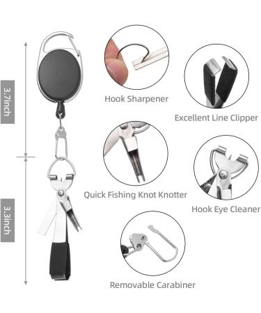 Fishing Tools Set: Pliers, Lip Gripper, Digital Scale, Knot Tying Tool - Perfect Fishing Gifts for Men - Buy Online on GoSupps.com