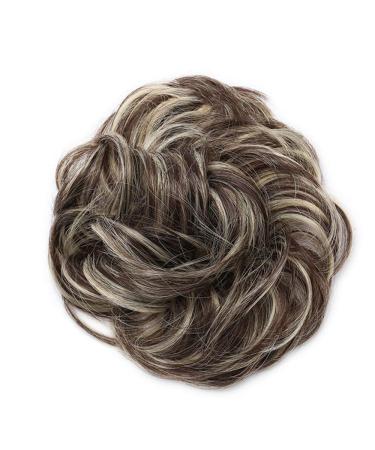 Synthetic Fungus Hair Curly Hair Extension Set Ponytail Hair Tail Wig Curly Hair China 6AH613