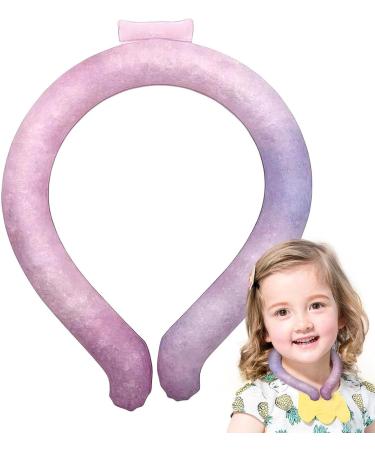 Cooling Neck Wraps Tube Wearable Ice Neck Wraps Cooling Tube - Outdoor Chill Tubes for Neck Heat Cool Down for Cycling Beach Camping Running Traveling Rowces M Code Gradient Powder - Buy Online on GoSupps.com