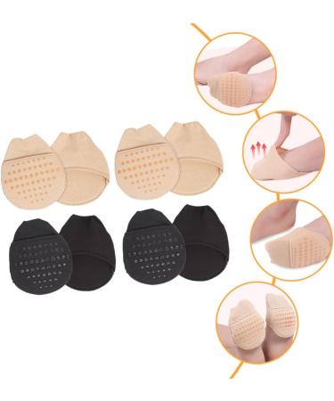 FRCOLOR 20 Pairs Forefoot Socks for Women - Non-Slip Half Toe Liner & Pump Pads for High Heels - Low Cut Comfort & Support - Buy Online on GoSupps.com