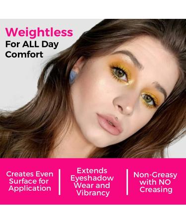 Concrete Minerals Eye Primer - 10g Luxurious Silky Balm for Longer-Lasting Shimmery Finish | Vegan & Cruelty-Free | Handmade in USA - Buy Online on GoSupps.com