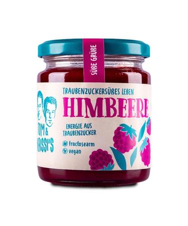 Tom & Krissi's fruit spread 250g - low-fructose spread vegan (raspberry)