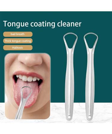 AUklOPVZZ 3pcs Tongue Scraper Set - Fresher Breath & Kid-Friendly Oral Care Tool | Durable & Effective Cleaning Plates - Buy Online on GoSupps.com