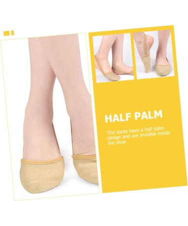 FRCOLOR Yoga Toe Protector Pads - 4 Pairs Non-Slip Forefoot Cushion for High Heels | Sweat-Absorbent Shoe Pads - Buy Online on GoSupps.com