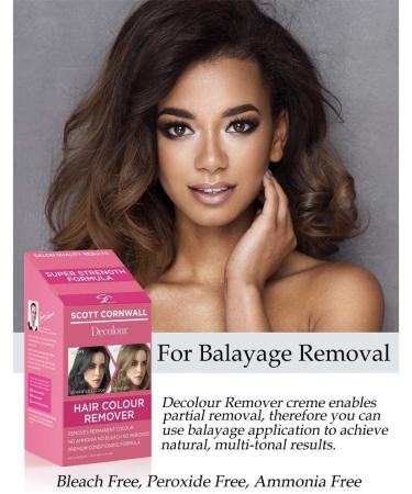 Scott Cornwall Decolor Remover - Permanent Hair Color, Bleach, Peroxide & Ammonia Free Formula - Cruelty Free Vegan Friendly - At-Home Salon Style Hair Dye Removal - Buy Online on GoSupps.com