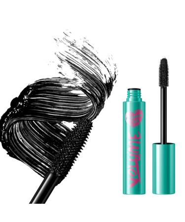 LDMZ Mascara Lash-Lengthening Black Mascara Washable Mascara Makeup Perfectly Defined Lashes Long-Stay No Clumping(Green)