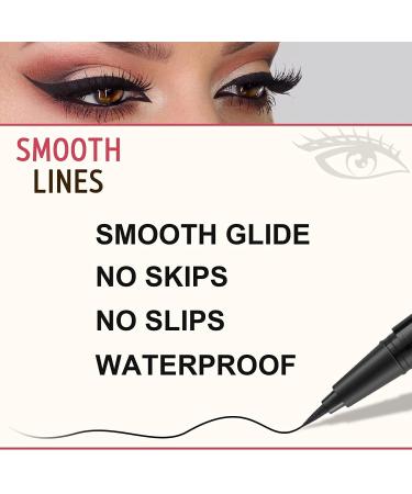 LAVONE Waterproof Eyebrow Pencil - Triangular Tip Dual-Sided Brush Perfect for Natural Brows | Dark Brown Eyeliner & Serum Included - Buy Online on GoSupps.com