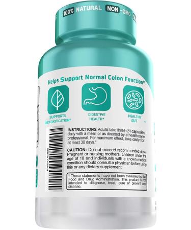 Colon Cleanse & Detox with Apple Cider Vinegar - 90 Vegan Pills for Men & Women - Buy Online on GoSupps.com