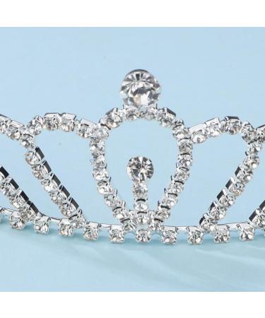 Shop Wiwpar Crystal Rhinestone Headband | Elegant Silver Headpiece for Women & Girls - Perfect for Weddings & Birthdays - Buy Online on GoSupps.com