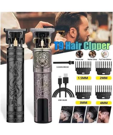 Rechargeable Hair Clipper for Men - Electric USB Shaver with LCD Display | Dragon A Cordless Razor - Buy Online on GoSupps.com