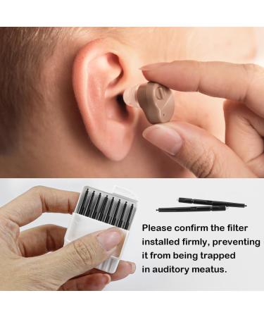 UPIQNG 8Pcs Ear Wax Guard Hearing Aid Filters Replacement Wax Protector Hearing Amplifier Hearing Aid Accessory Disposable Cleaning Tool Prevent Cerumen Dust - Buy Online on GoSupps.com