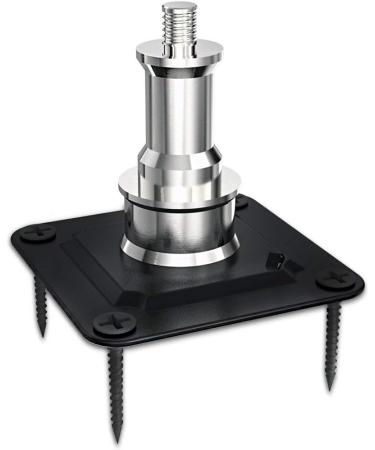 LimoStudio 2-Pack Wall and Ceiling Mount with 5/8 Stud and 1/4" Thread with Screws for Photo Studio and Video Shooting  AGG2801 2PACK - Buy Online on GoSupps.com