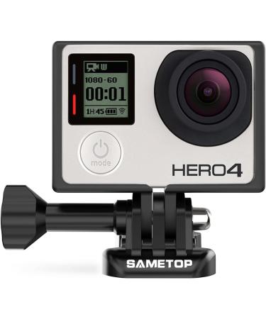 Sametop Frame Mount Housing with Lens Cap for GoPro Hero 4 3+ 3 - International Shipping Available - Buy Online on GoSupps.com